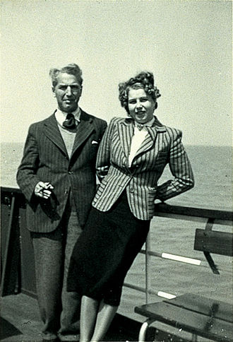 Dr. Fritz Pfeffer and Charlotte Kaletta