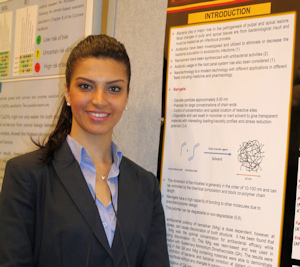 Sanam Kheirieh, DDS, created a scaffold to help fight endodontic infections