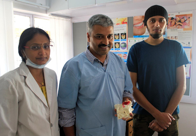 Dr. Poornima Dandagi, Dr. Satyajit Dandagi, and Nachiketha Someswara