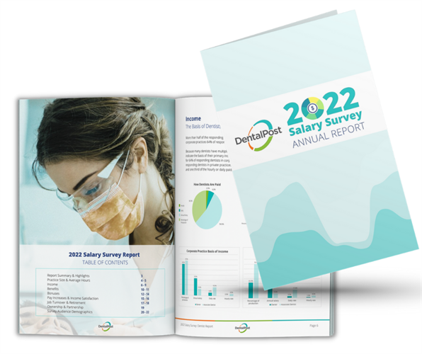 DentalPost survey report cover and pages