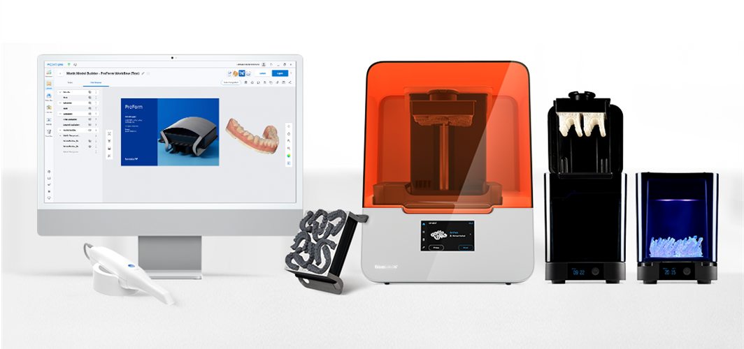 Products from Medit and Formlabs